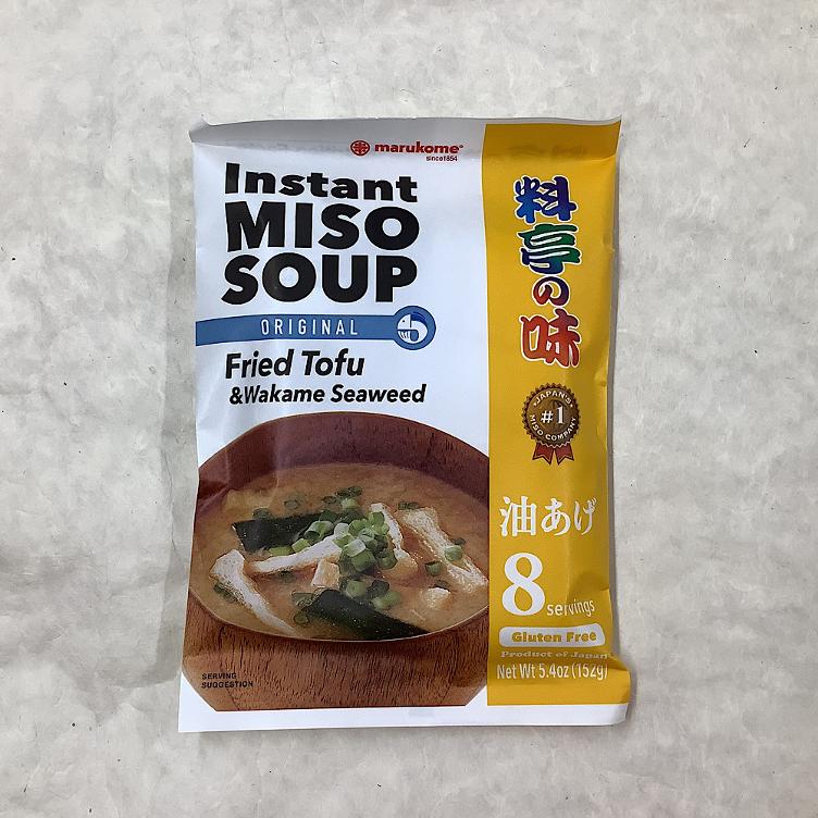 Marukome Instant Misosuppe -Aburaagen