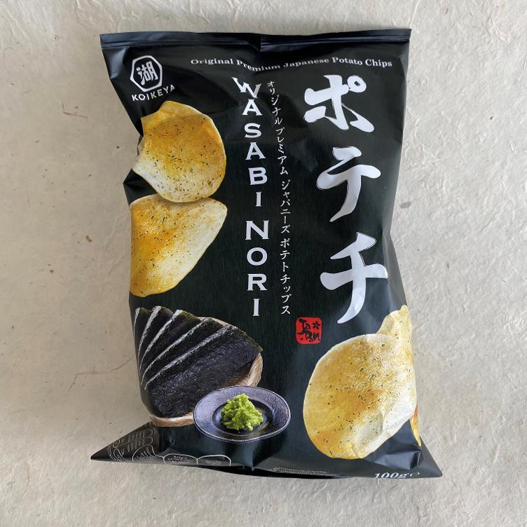 Koikeya Chips -Wasabi Nori