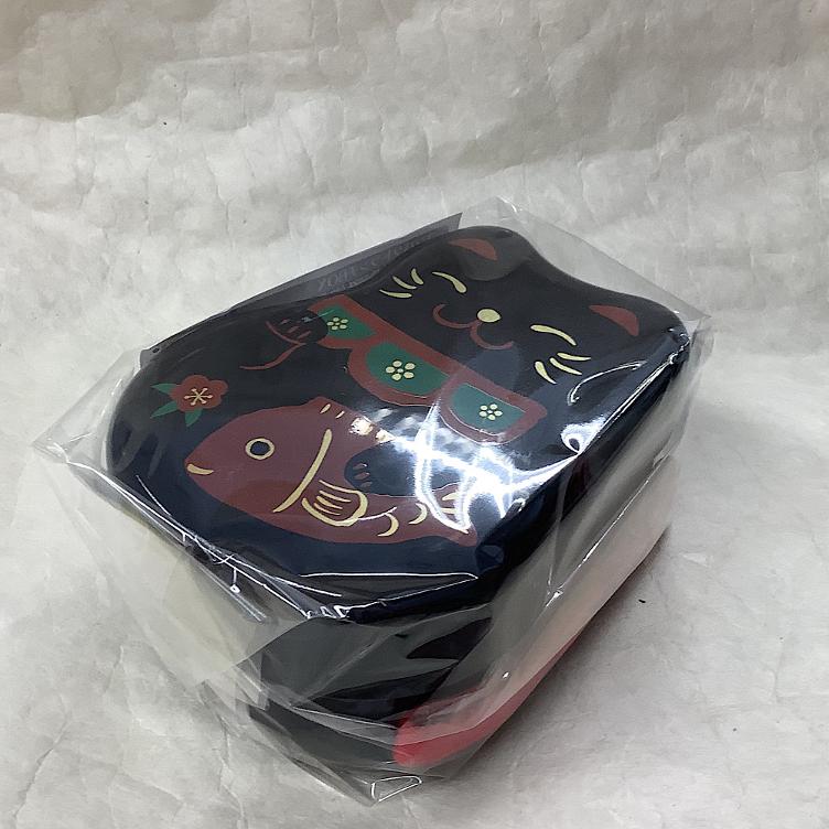 Lunchbox - Manekineko schwarz