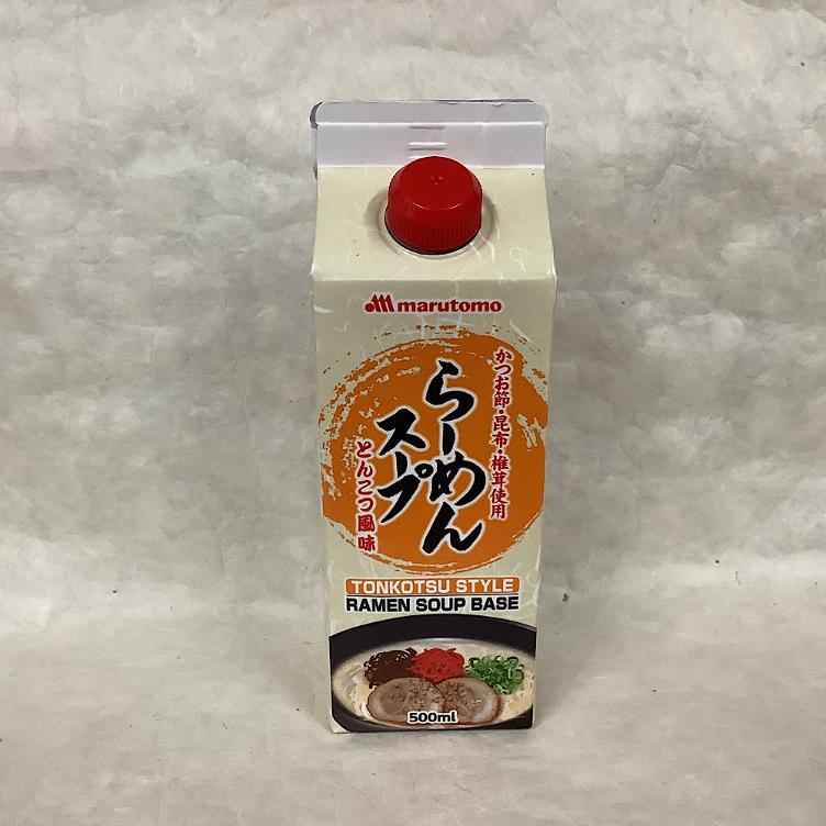 Marutomo Ramen Suppen 500ml - Tonkotsu