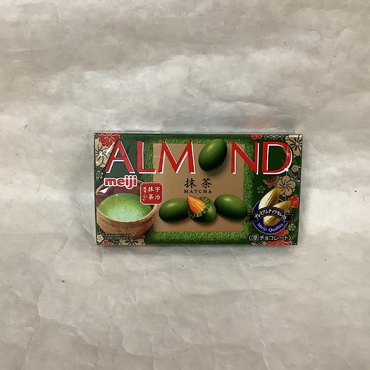 Meiji Almond Schokolade mit Matcha