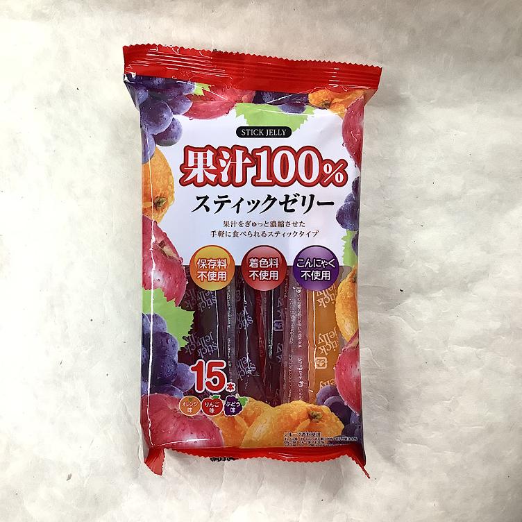 Ribon Fruit Juice Jelly Sticks