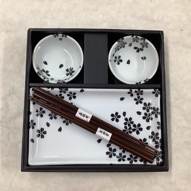 Geschirr Sushi Set Sakura Weiss